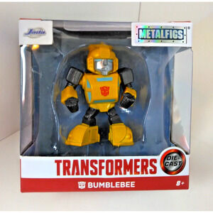 Metal Figs DieCast Transformer BUMBLEBEE Factory Sealed In Box Metal Fig 2"